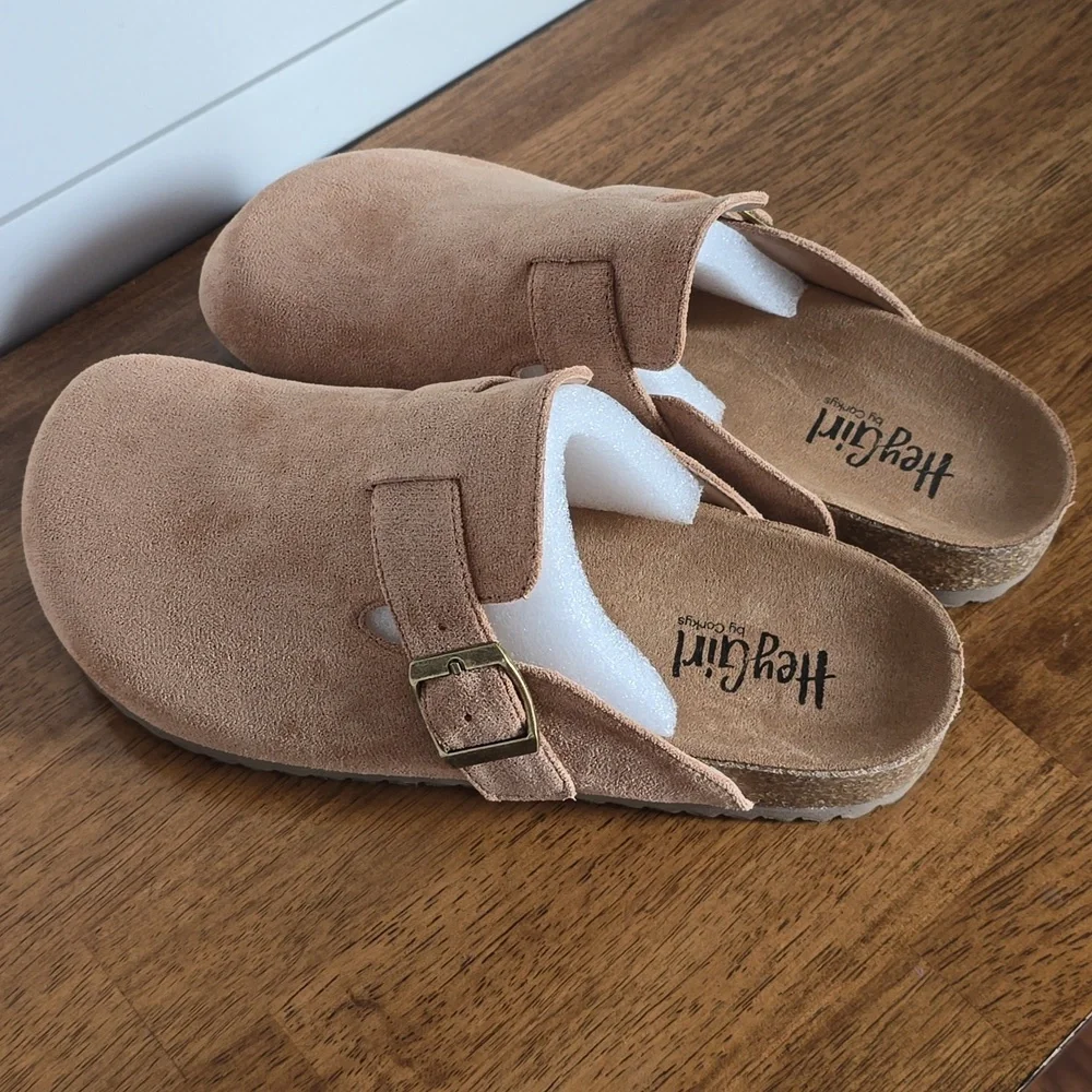 Corkys Tan Suede Slip-On Shoes - Picture 2 of 8